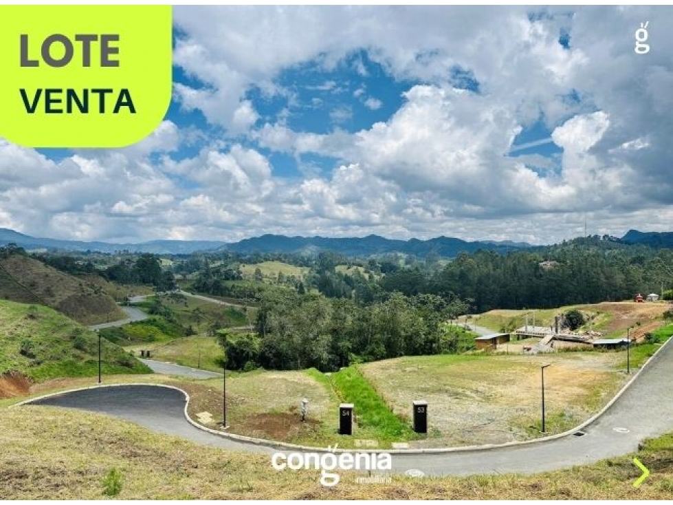 Lote en venta- El Retiro- Pantanillo