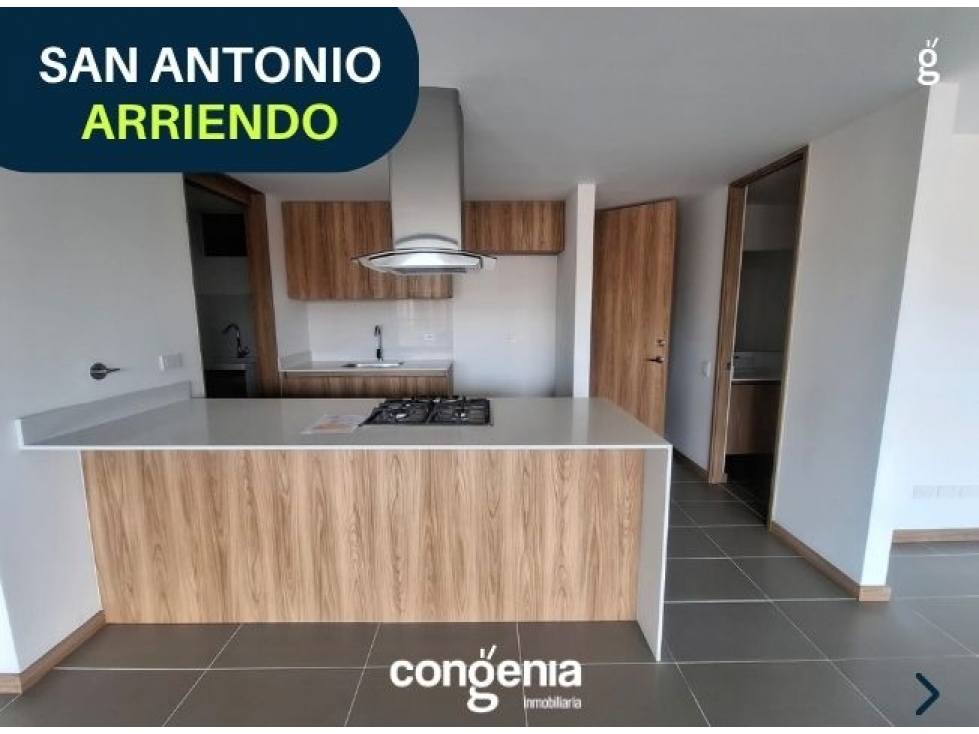Apartamento en Arriendo- San Antonio
