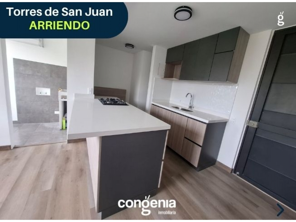 Apartamento en Arriendo Torres de San Jaun- Rionegro — foto 4