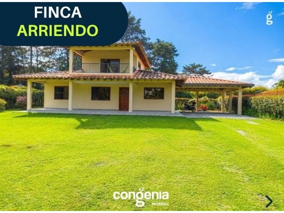 Arriendo Finca Cabeceras