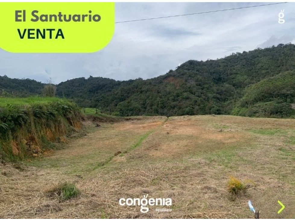 Lote en venta- El Santuario- Vereda El Socorro — foto 3