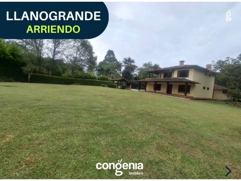 Finca en Arriendo- Llanogrande - 2