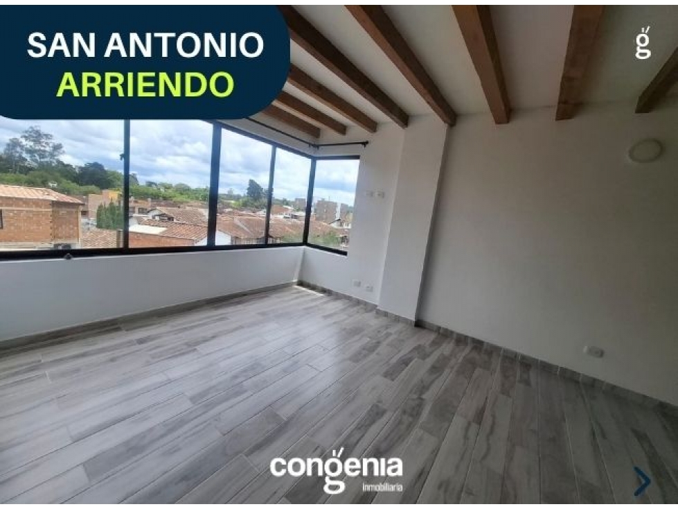 Apartaestudio en Arriendo- San Antonio - 4