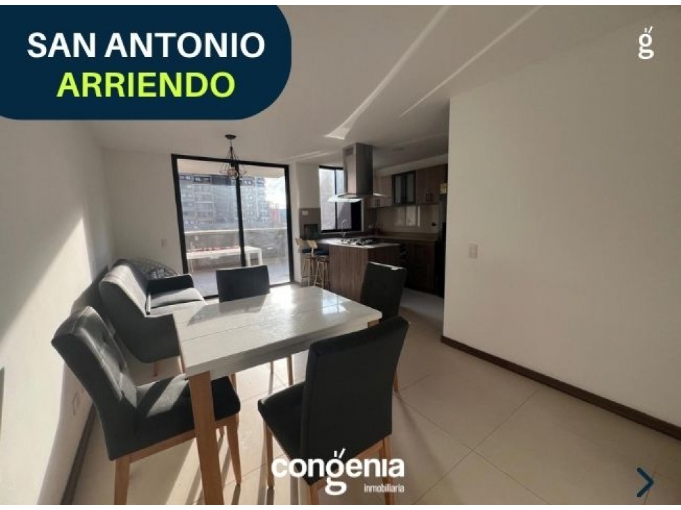 Apartamento en Arriendo- San Antonio — foto 3