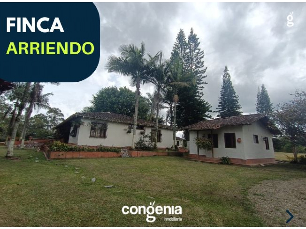 Finca en arriendo- Rionegro- Sector ojo de agua - 1
