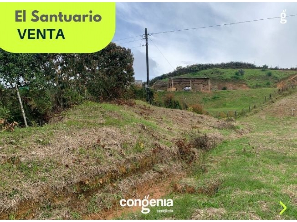 Lote en venta- El Santuario- Vereda El Socorro — foto 5