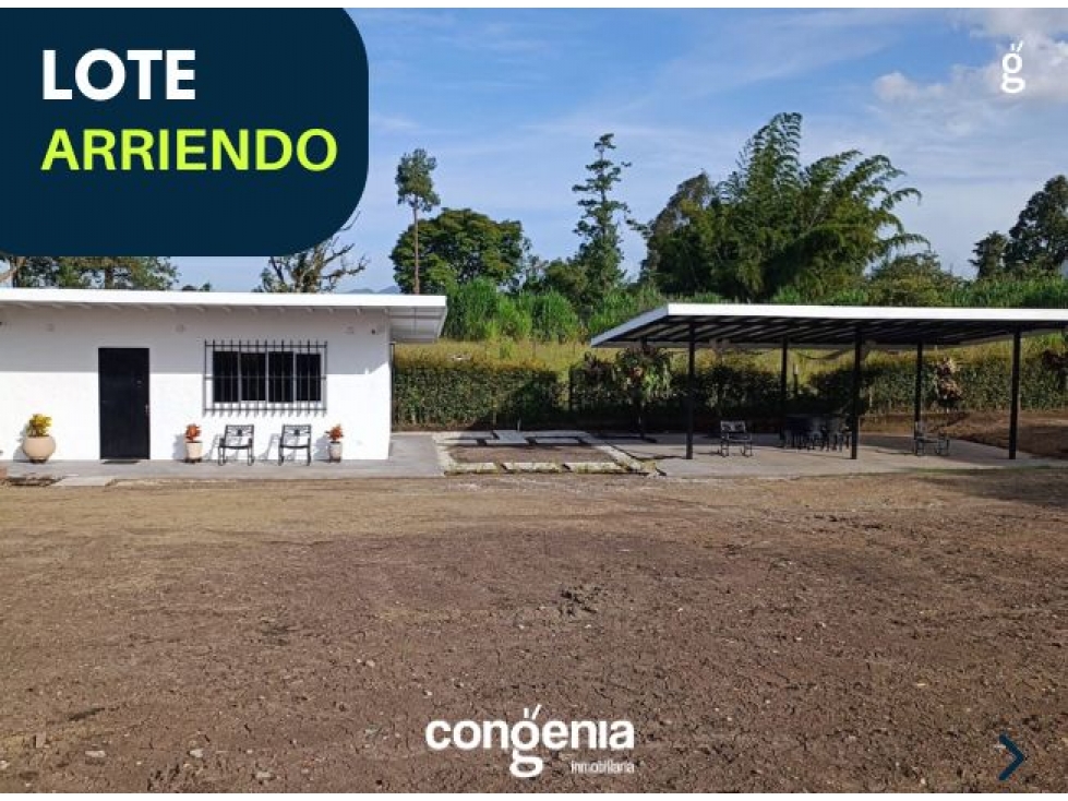 Lote en arriendo- Rionegro- Barro Blanco