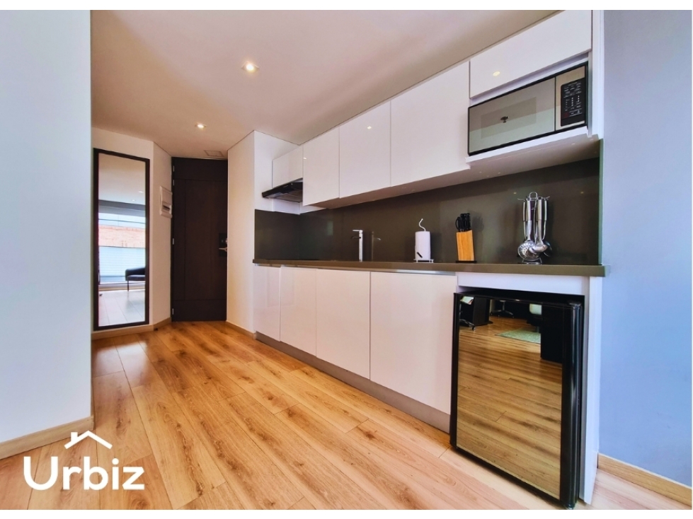 Apartaestudio de 41 m² Amoblado para Venta o Arriendo en Santa Bibiana — foto 2