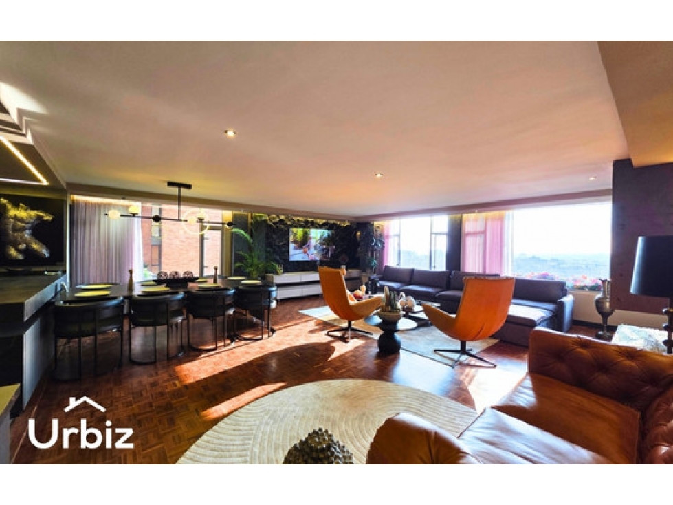 Arriendo Apartamento Amoblado de Lujo de 177m² en El Refugio