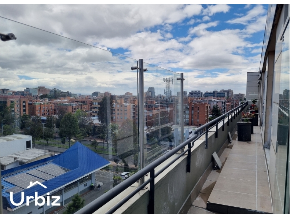 Oficina en arriendo con terraza en ultimo piso en Santa Bibiana 279 m² — foto 2