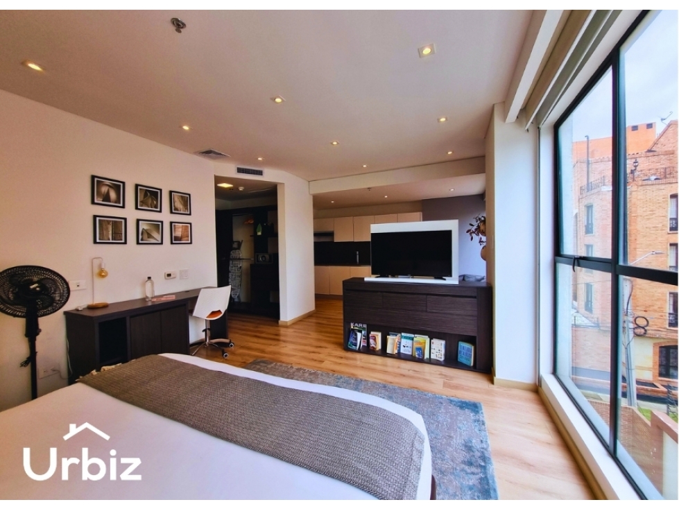 Apartaestudio de 41 m² Amoblado para Venta o Arriendo en Santa Bibiana — foto 5
