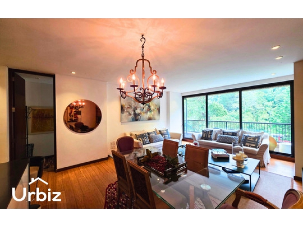 Arriendo Apartamento Amoblado de 149 m² con Balcón en Chico Reservado — foto 4