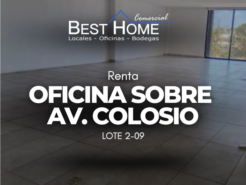 Se Renta Oficina de 112 m2 sobre AV. Colosio Cancún Q.Roo - 1