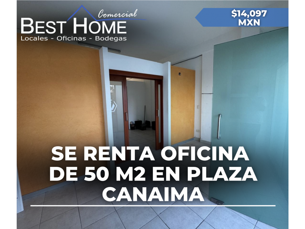 Oficina de 50 m2 en Canaima - Cancún