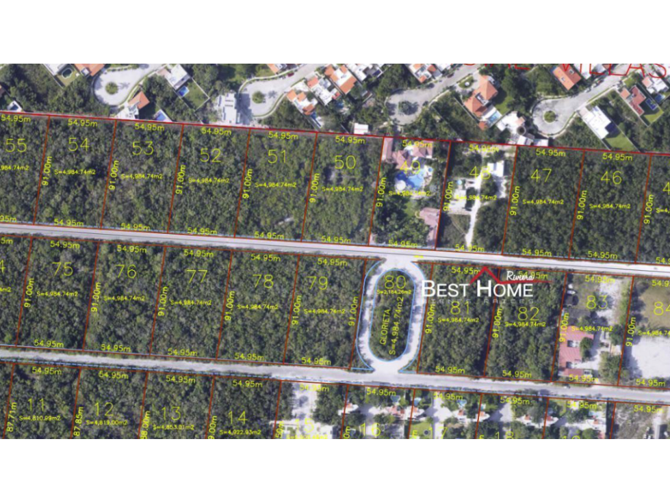 Lotes en Venta de 5,000 m² nazareth en av. colosio villa magna Cancún
