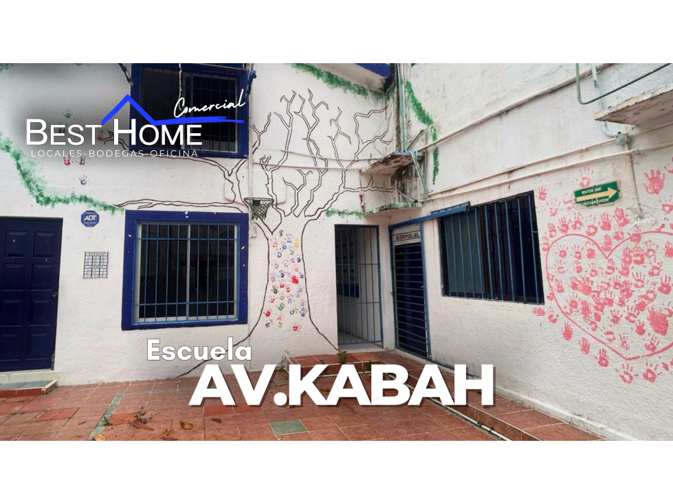 Escuela en Renta Esquina Estratégica en Av. Kabah - 1