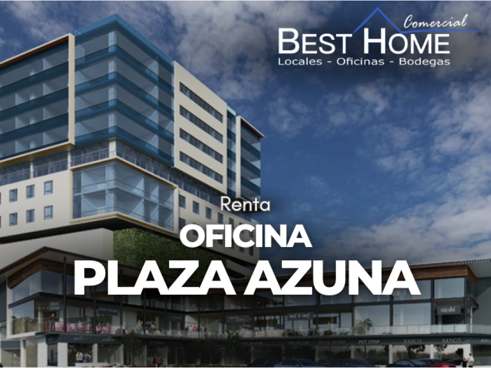 Se renta oficina en plaza azuna 40 m2 - Cancún - 1