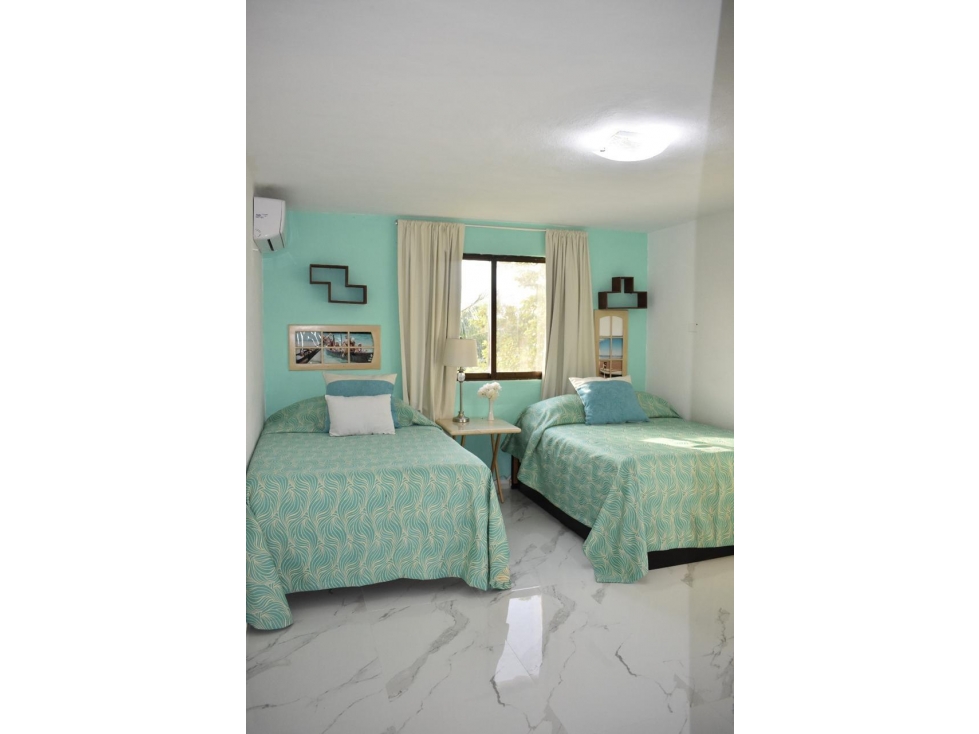Se renta Departamento de 147 m2 en condominio de flamingos - Cancún