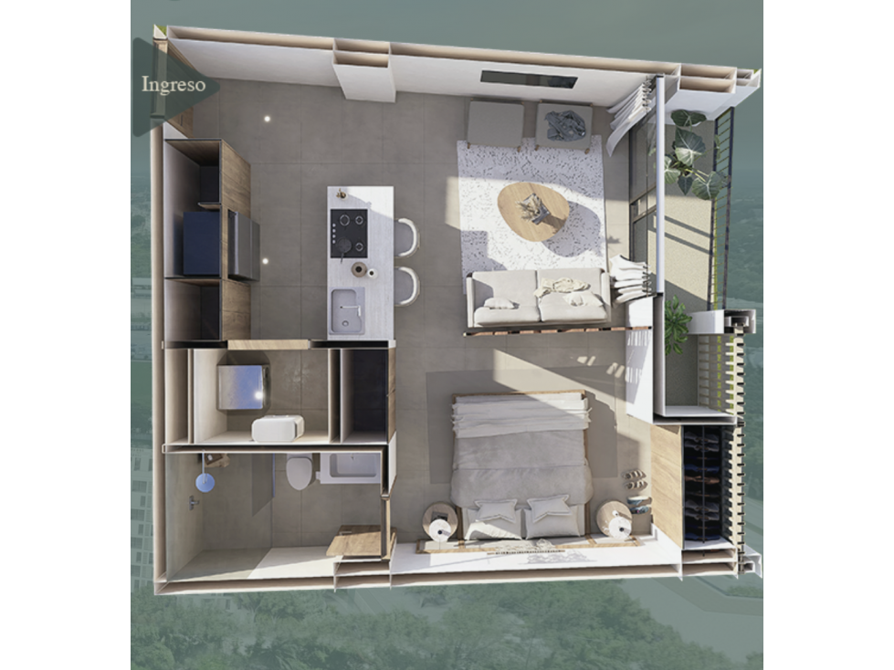 Departamento Serena en pre-venta Okün -Cancún — foto 2