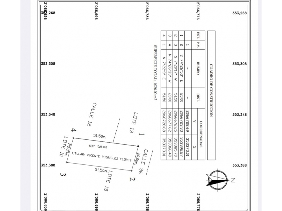 TERRENO EN VENTA 1026 M2- BACALAR QUINTANA ROO - 4