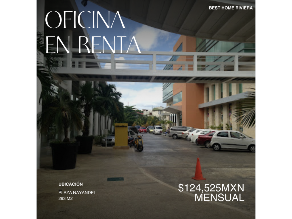 Oficina de 293 m2 en renta av Bonampak Nayandei Cancún