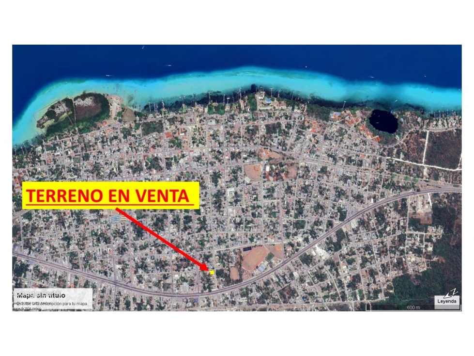 TERRENO EN VENTA 630 M2- BACALAR QUINTANA ROO - 2