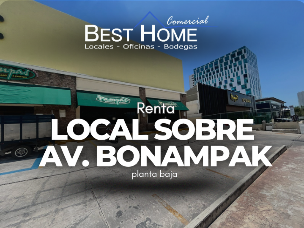 Se Renta local sobre av. Bonampak Cancún Q.Roo - 1