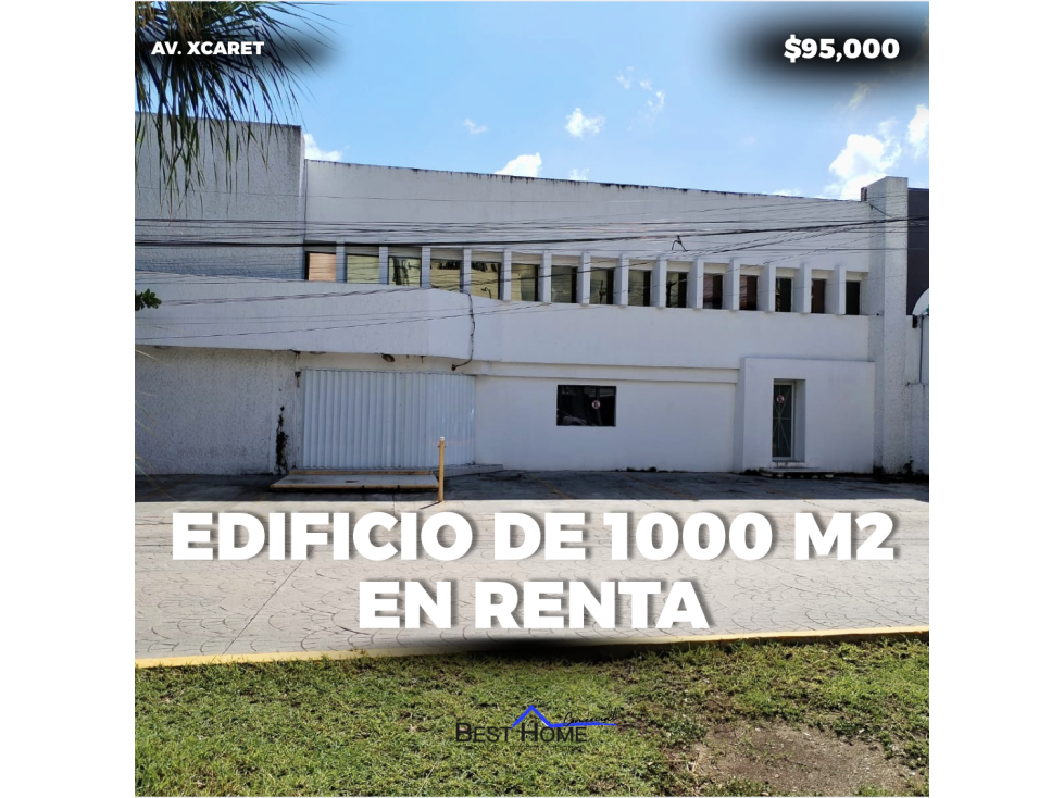Edificio en renta de 1082 m2 en Av. Xcaret - Cancún - 1