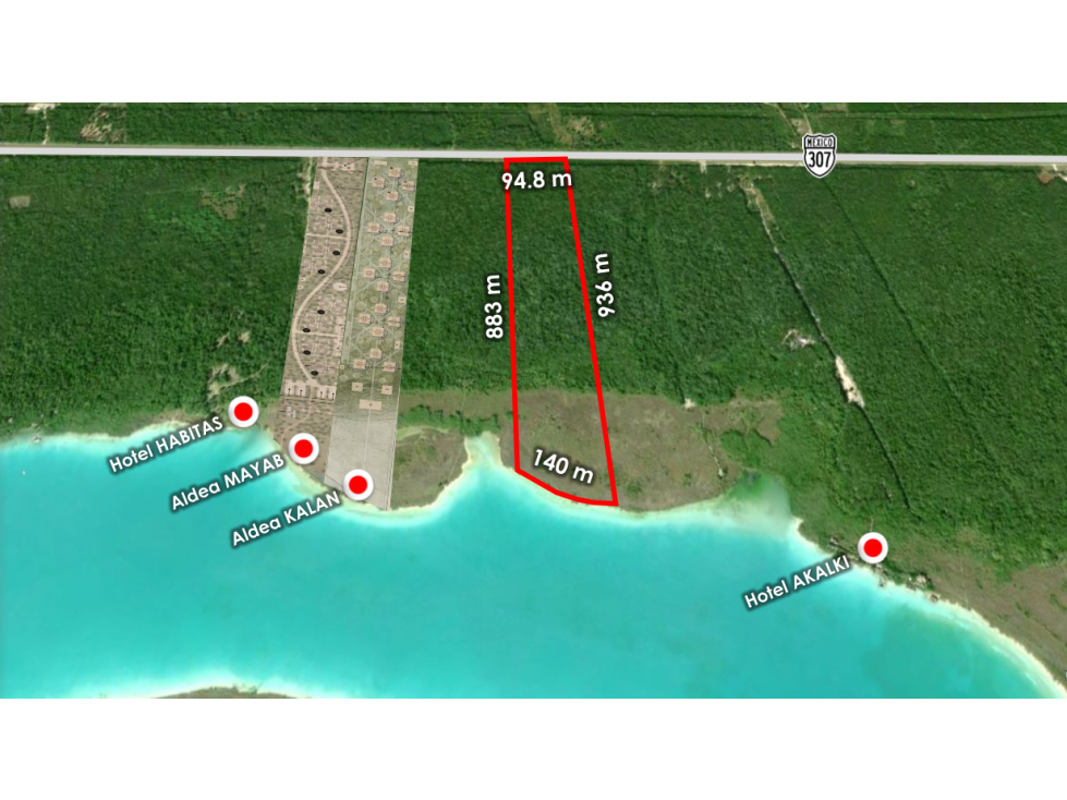 VENTA TERRENO 10 HECTAREAS BACALAR, QUINTANA ROO - 2