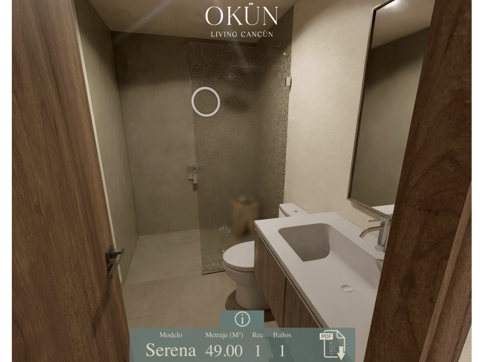 Departamento Serena en pre-venta Okün -Cancún — foto 3