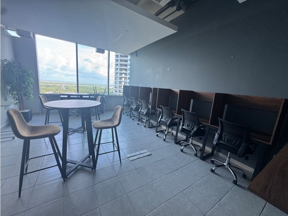 Oficina en renta/venta de 76 m2 en corporativo Azuna, Cancún - 3