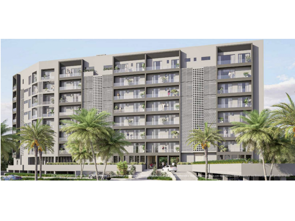Departamento 2 de 165 m2 en venta en country club, Cancún — foto 2