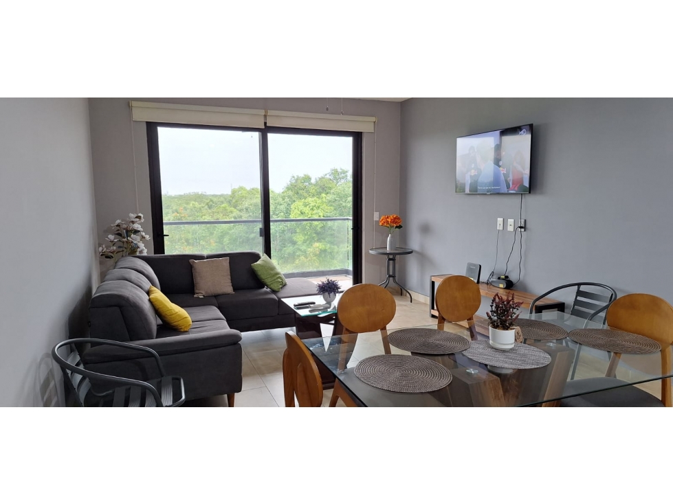 Departamento de 98 m2 amueblado en renta | Lagunas de Mayakoba, Cancún - 3
