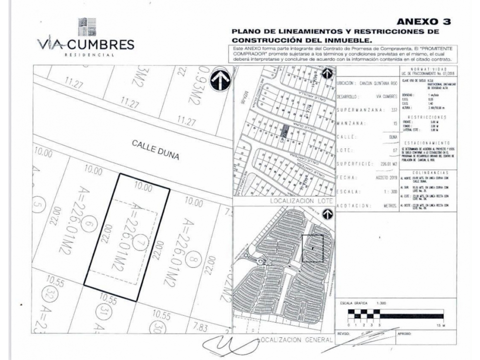 Terreno en venta, Via Cumbres Cancún - 2