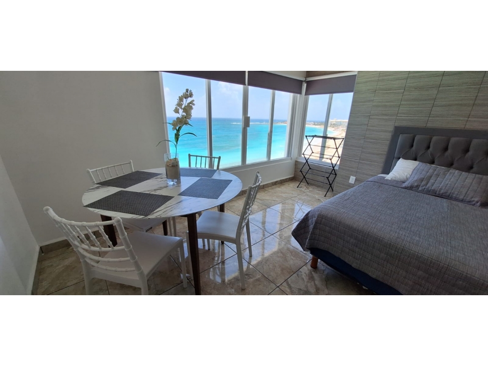 Se Renta Departamento Amueblado de 50 m2 Zona hotelera Cancun — foto 4