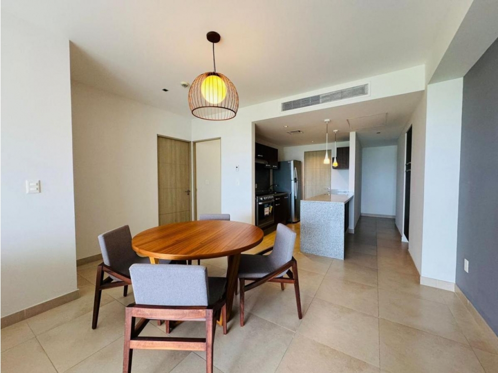 Departamento amueblado en renta Cancún Malecón 2 recámaras — foto 3