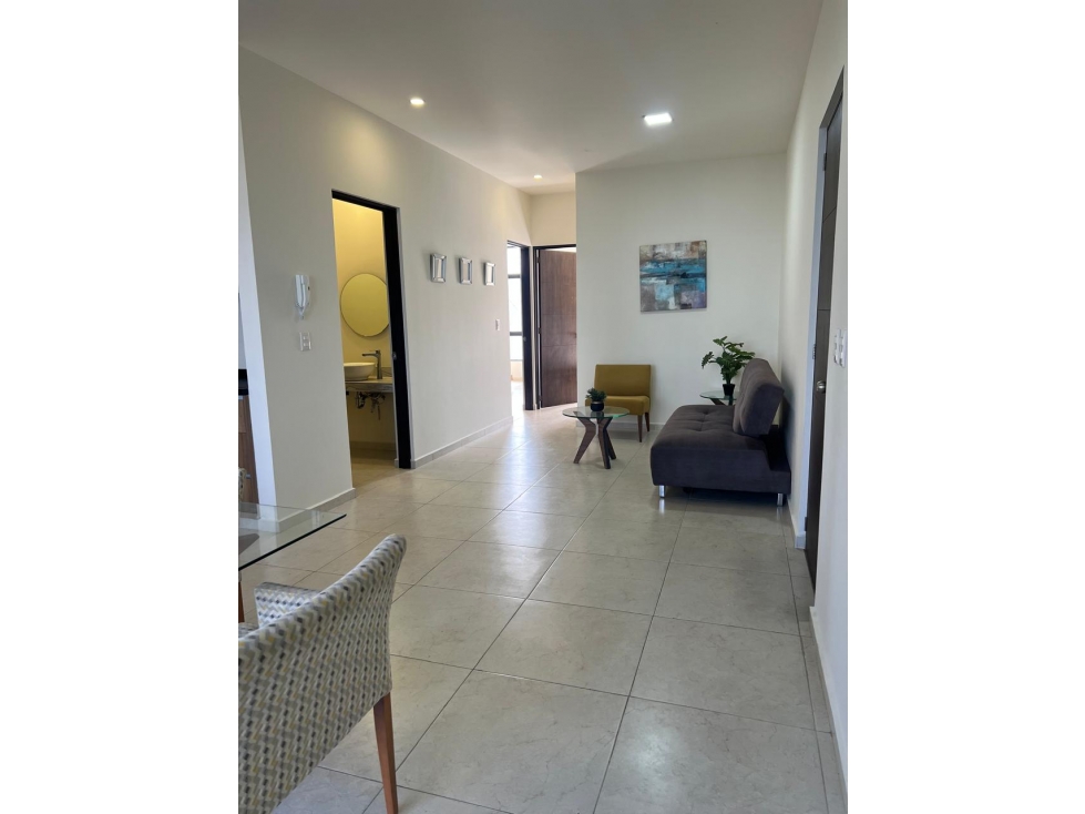 Departamento de 89 m2 en renta amueblado San Sebastián, Cún — foto 3