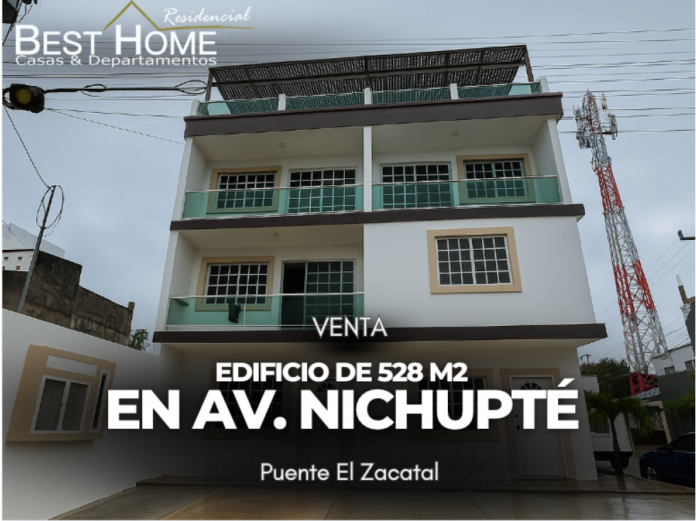 Edificio en Venta en av. Nichupté Cancún - 1