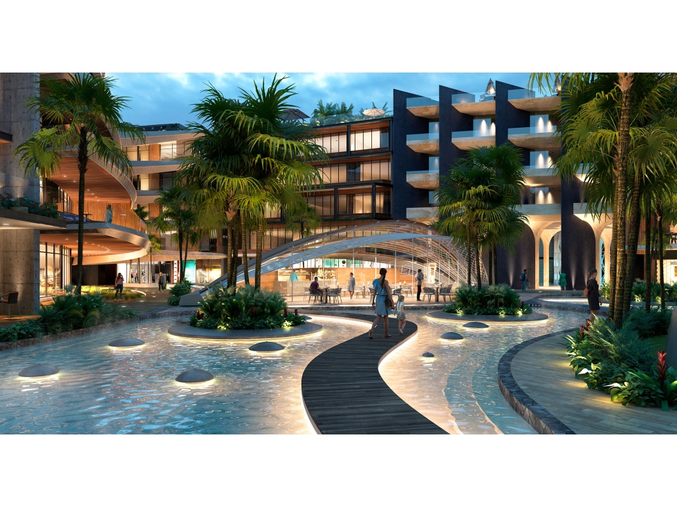 terreno de 1,206 m2 en venta en plaza Zen Garden Puerto Cancún — foto 6