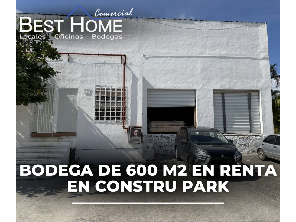 Bodega de 600 m2 con anden en renta en Constru Park - Cancún - 1