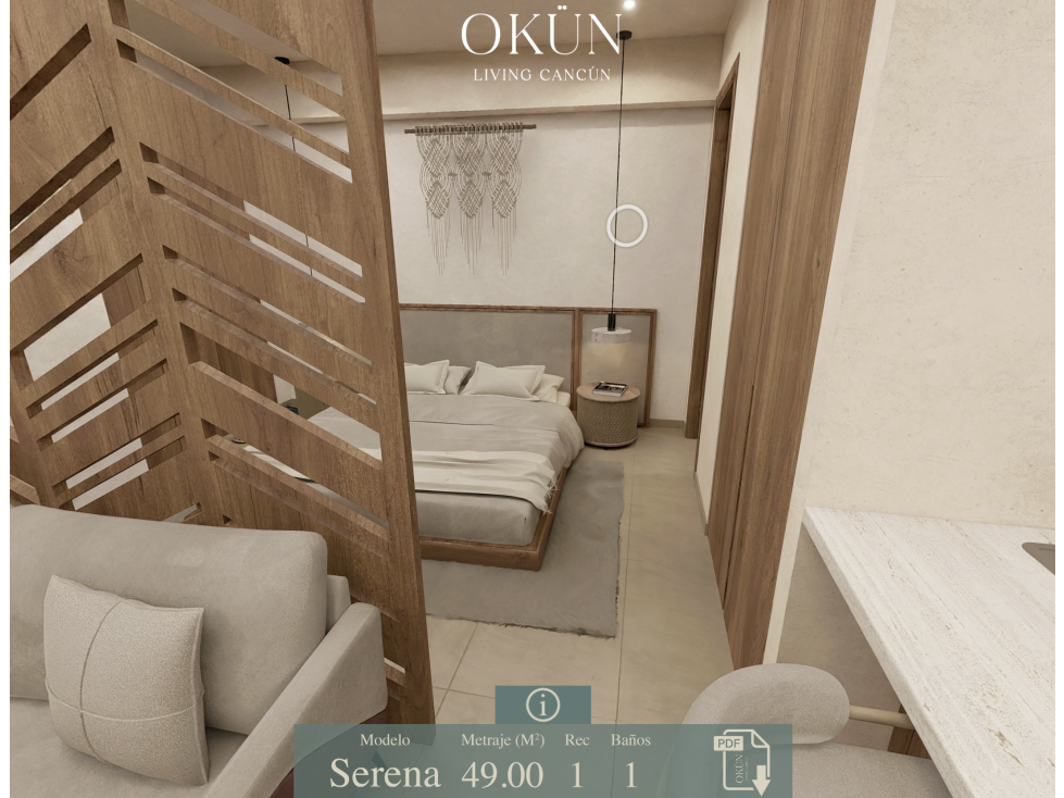 Departamento Serena en pre-venta Okün -Cancún — foto 5