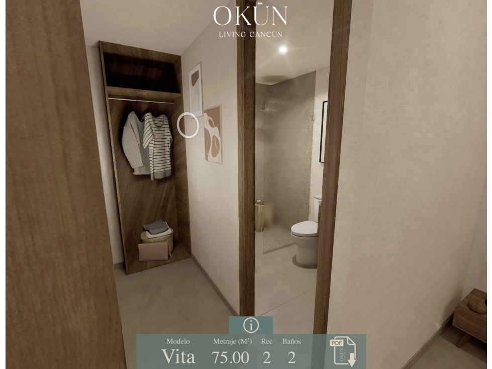 Departamento Vita en pre-venta Okün - Cancún — foto 4