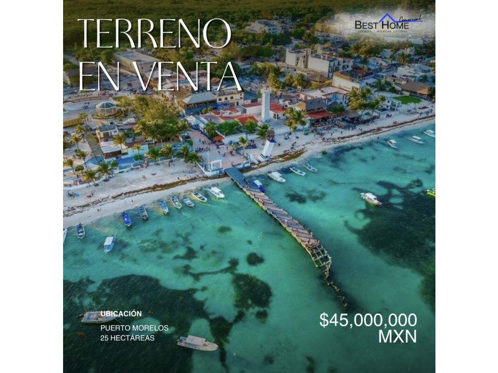 Macrolote de 25 Hectáreas en Venta, Ruta de los Cenotes Puerto Morelos - 1