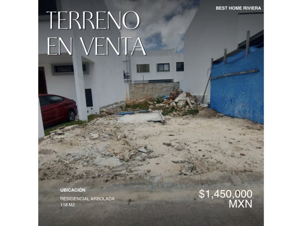 Terreno en venta en Arbolada Residencial