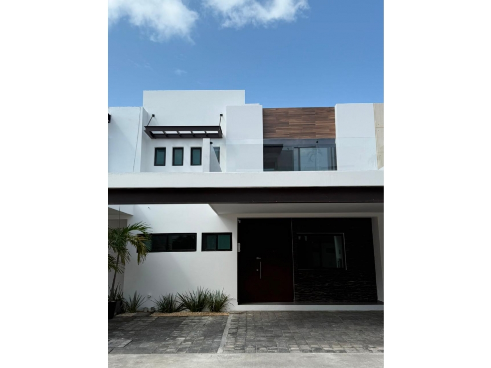 Renta de casa en Aqua Residencial Cancún - 1
