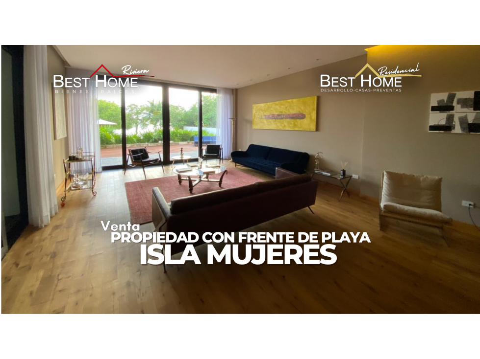 Departamento de 600 m2 en venta en Isla Mujeres Residencial Baraka - 1