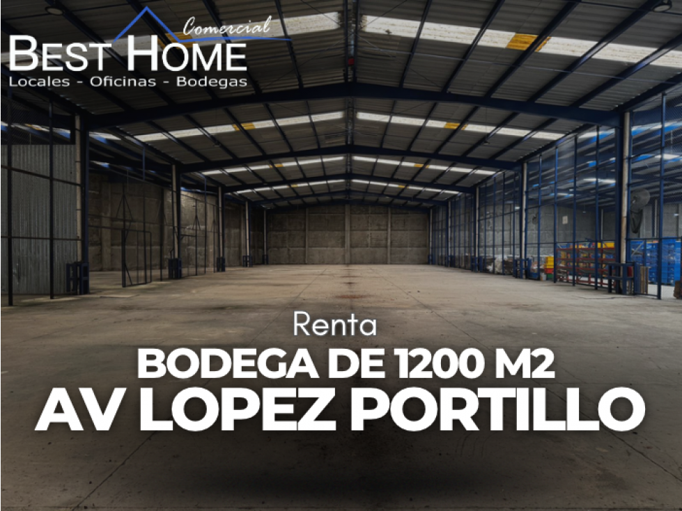 Bodega de1200 m2 en renta en Av. Lopez Portillo - Cancún - 1