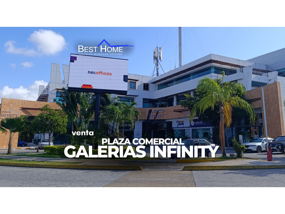 Plaza comercial en venta en av. Nichupte cancún - 1