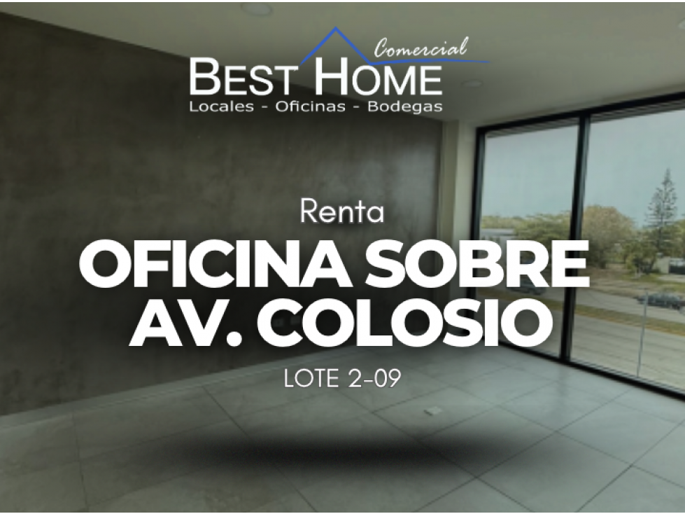 Se Renta Oficina de 95 m2 sobre Bldv. Colosio Cancún Q.Roo - 1