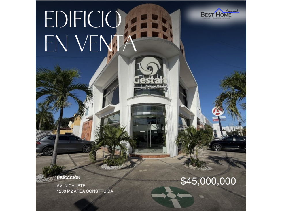 Edificio en Venta en Cancún, Av. Nichupté - 1